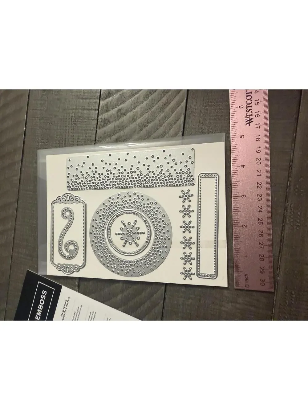 Stampin’ Up Labels Aglow Dies die cut set